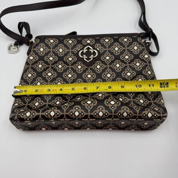 Brighton Renata Toledo Patterned Crossbody Purse With Adjustable Strap & Zipper - Picture 6 of 8